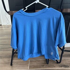 Blue Oversized T-Shirt